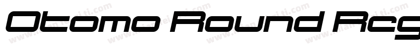 Otomo Round Regular字体转换
